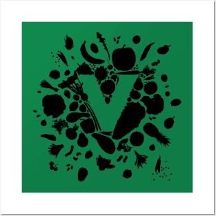 V is for Veg! Posters and Art